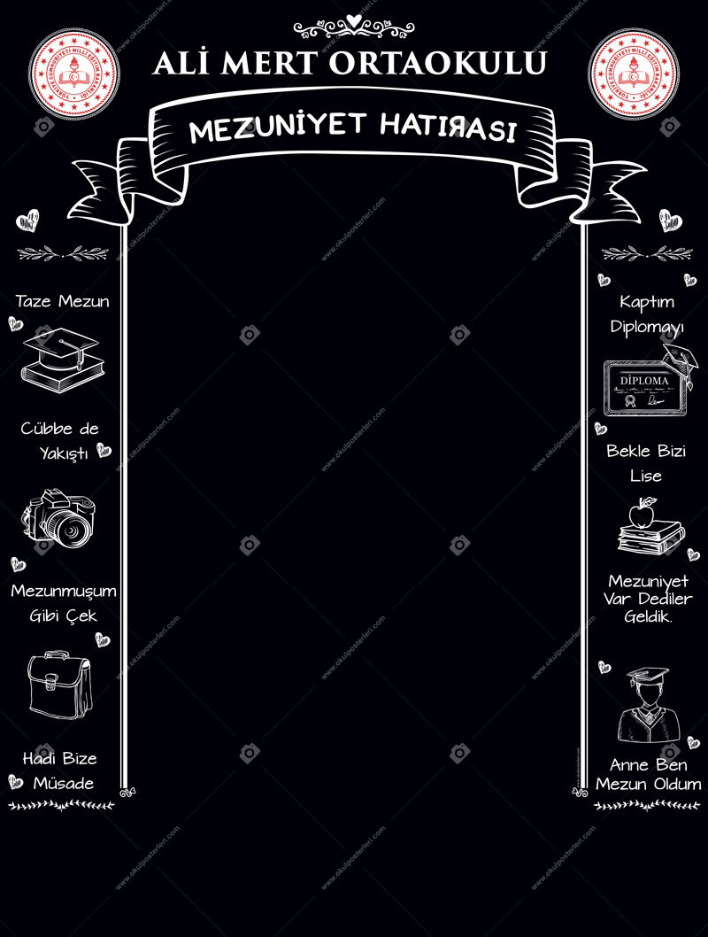 Mezuniyet  Hatırası Branda Ortaokul