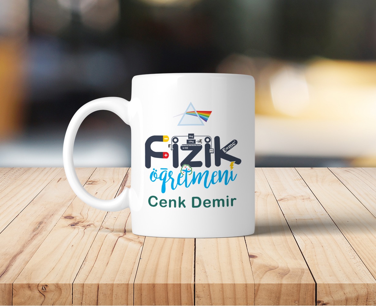 Fizik Öğretmeni Kupa Bardak 1